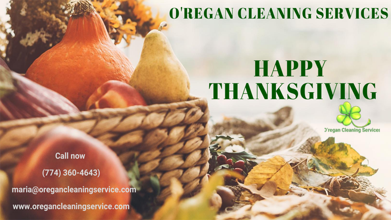 Happy Thanksgiving –  O’Regan Cleaning Services